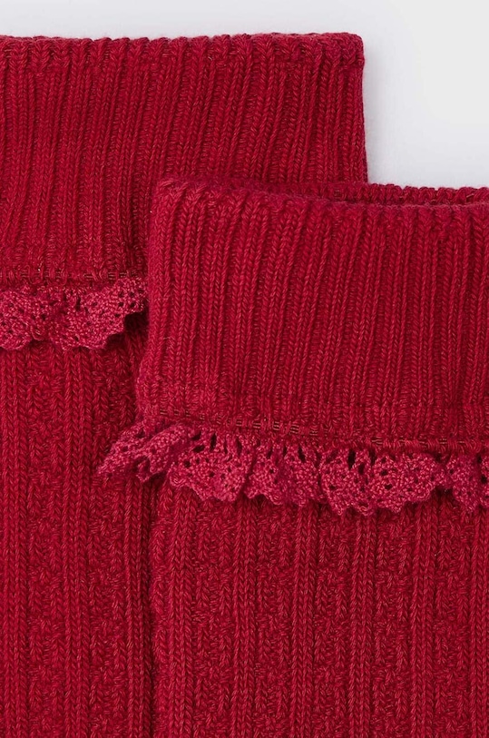 Дитячі шкарпетки Mayoral 10807.6C.Skarpetki.9BYH червоний AW24