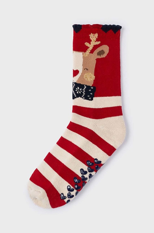 Mayoral șosete antiderapante pentru copii sosete scurte rosu 10809.6M.Skarpetki.9BYH