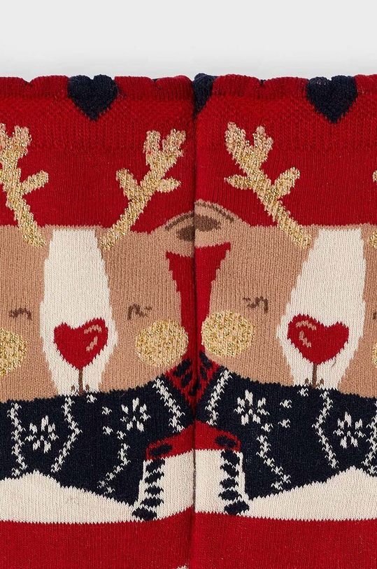 Mayoral șosete antiderapante pentru copii 10809.6M.Skarpetki.9BYH rosu AW24