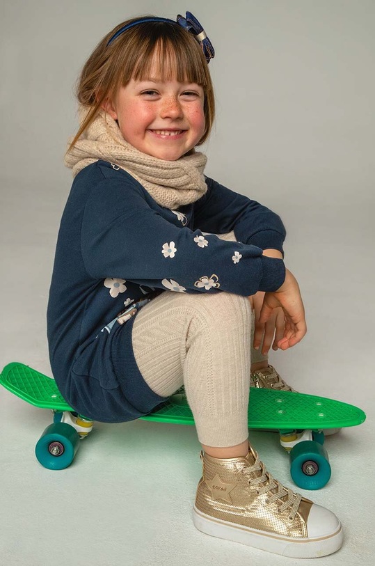 Mayoral legginsy dziecięce dzianina beżowy 10812.6E.Mini.9BYH