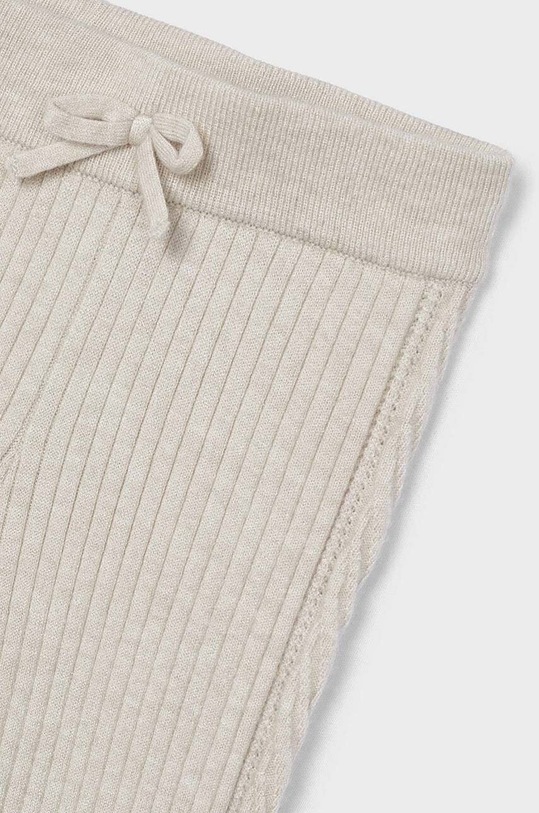 Dziewczynka Mayoral legginsy dziecięce 10812.6E.Mini.9BYH beżowy