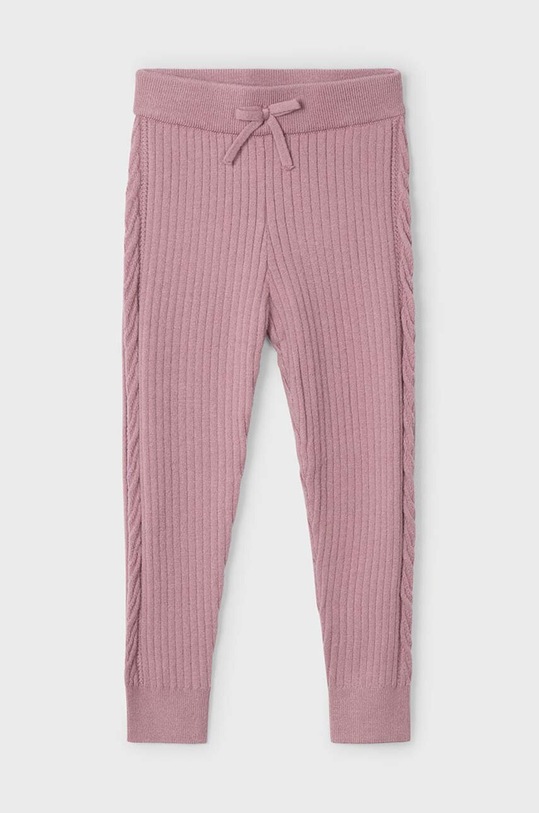 Detské legíny Mayoral pletenina ružová 10812.6E.Mini.9BYH