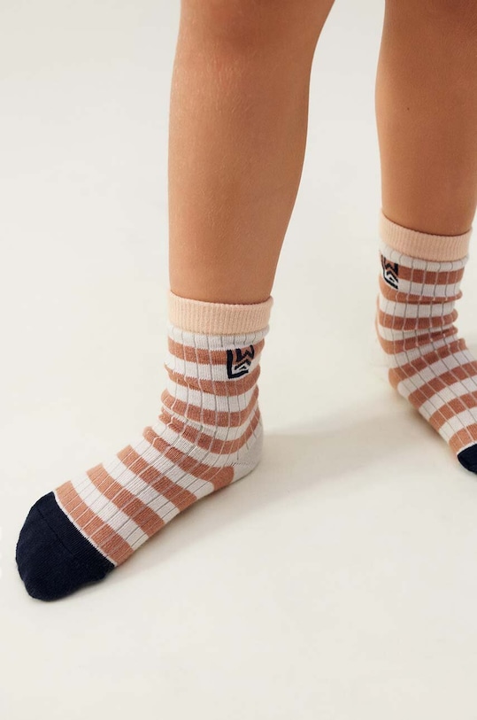 Детские носки Liewood Silas Socks 3-Pack 3 шт LW15118.G розовый AW24