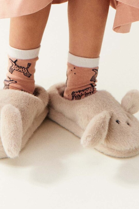 Девочка Детские носки Liewood Silas Socks 3-Pack 3 шт LW15118.G розовый
