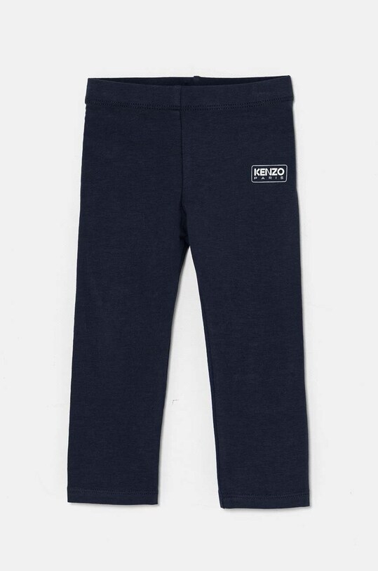 Kenzo Kids leggins copii tricotaj bleumarin K60656.86.108