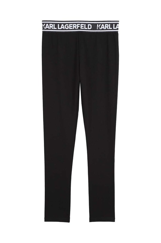 Karl Lagerfeld leggins copii Z30202.156.162 negru AW24