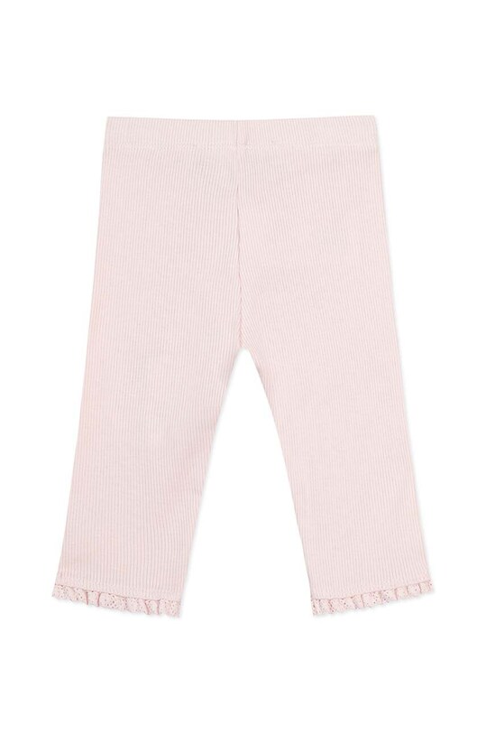 Fete Tartine et Chocolat leggins din bumbac pentru bebeluși TZ24001.60.74 roz