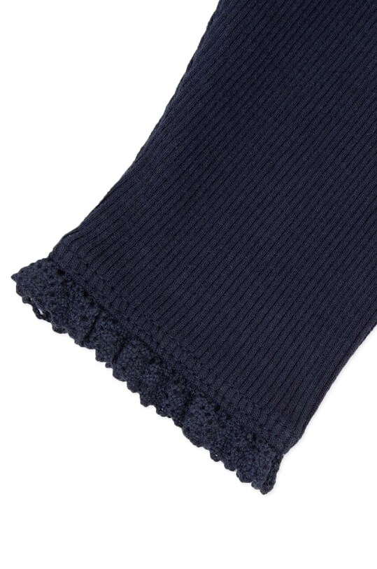 Tartine et Chocolat leggins din bumbac pentru copii bleumarin TZ24001.80.94