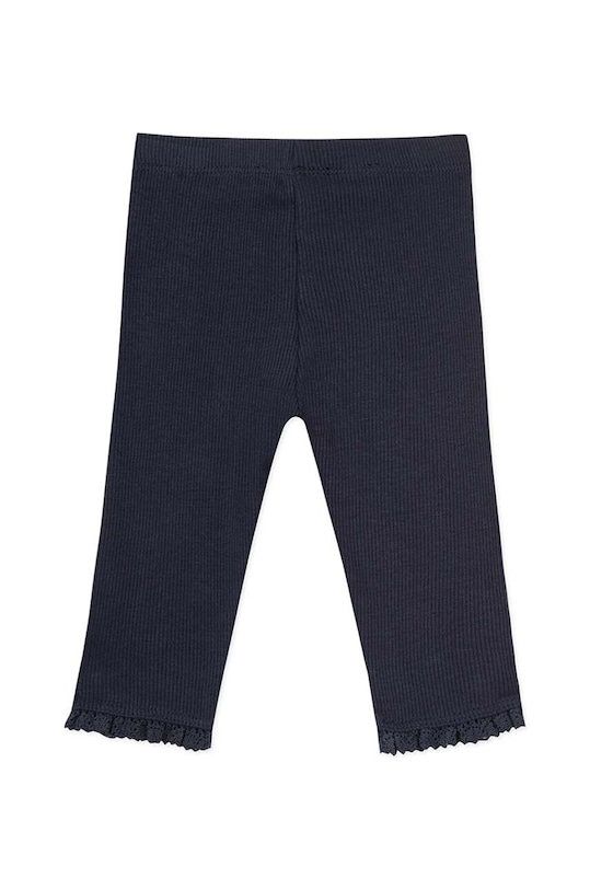 Fete Tartine et Chocolat leggins din bumbac pentru copii TZ24001.104 bleumarin