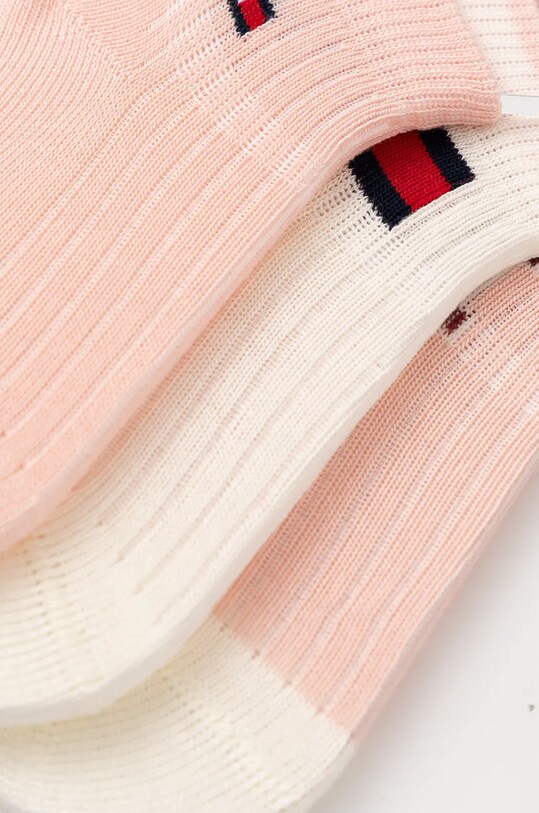 Tommy Hilfiger skarpetki niemowlęce 3-pack 701229881.G.9BYH różowy AW24