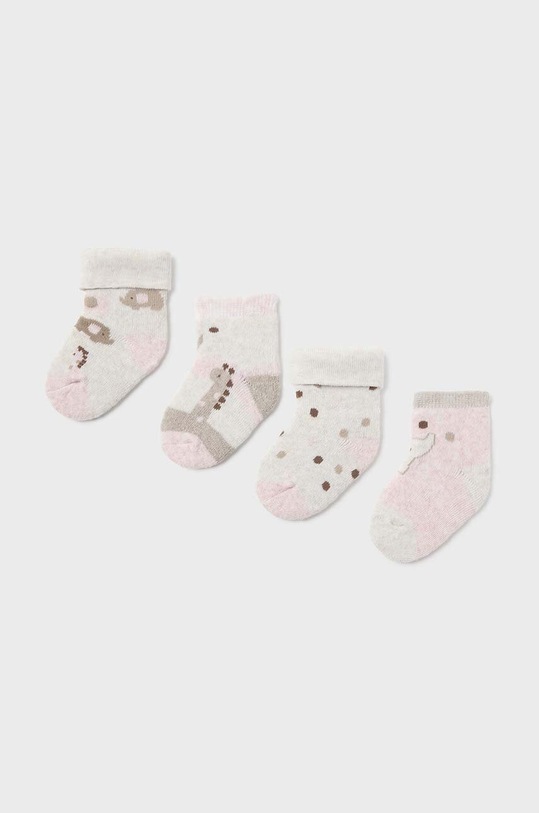 Mayoral Newborn sosete bebe 4-pack sosete lungi roz 9759.1D.Newborn.G.9BYH