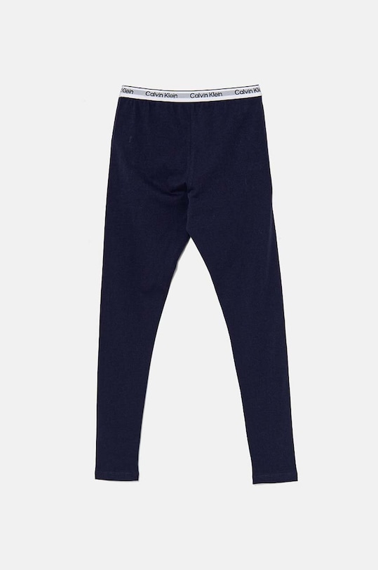 Calvin Klein Underwear legginsy bawełniane dziecięce 2-pack szary G80G800719.9BYH