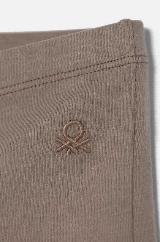 Dziewczynka United Colors of Benetton legginsy dziecięce 3DKECF037.G.Seaso.9BYH brązowy