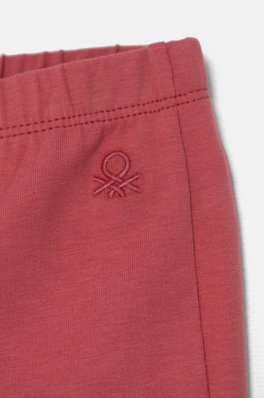 Dziewczynka United Colors of Benetton legginsy dziecięce 3DKEGF028.P.Seaso.9BYH różowy