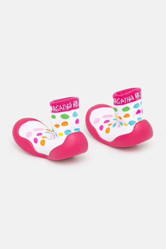 Dječje protuklizne čarape Agatha Ruiz de la Prada 241912. bijela AW24