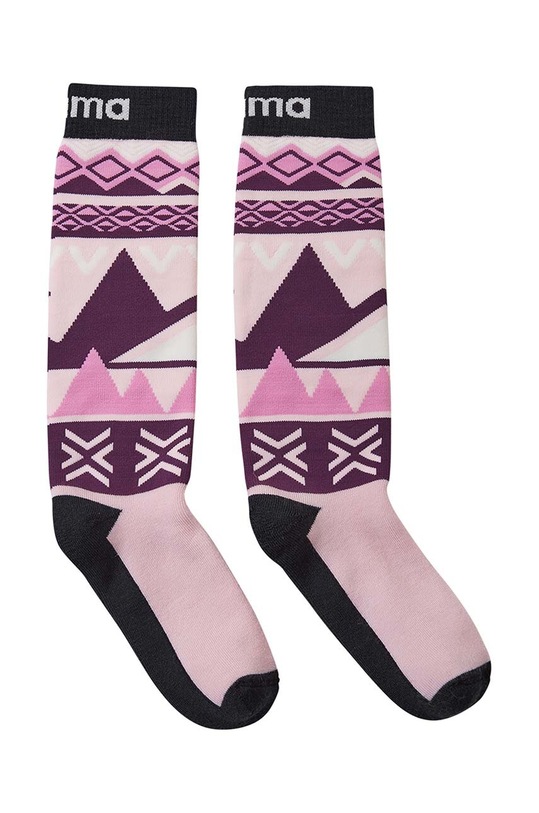 Reima sosete din lana pentru copii Suksee 5300100C.G.9BYH roz AW24