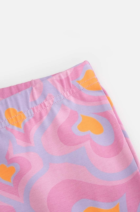 Dziewczynka Coccodrillo legginsy dziecięce ZC4122102VGA fioletowy