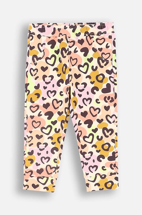 Dětské legíny Coccodrillo pletenina bílá ZC4122103PGN