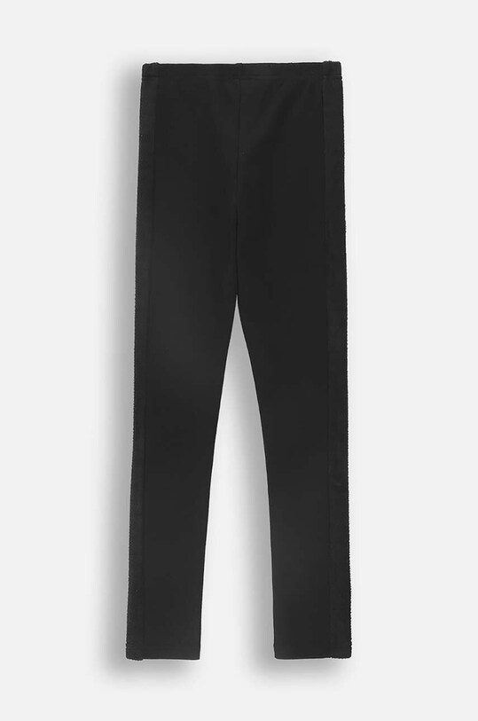 Dziewczynka Coccodrillo legginsy ocieplane dziecięce ZC4122601CGJ czarny