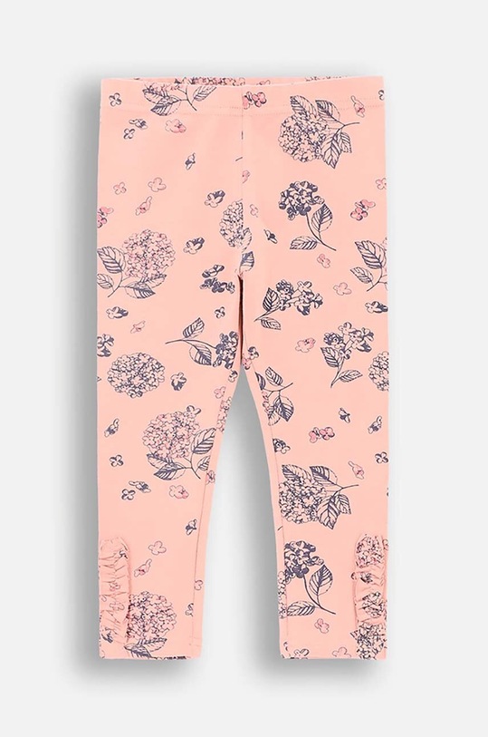 Coccodrillo leggins din bumbac pentru copii bumbac roz ZC4122101FGN