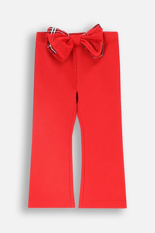 Coccodrillo leggins copii tricotaj rosu ZC4122102EBG