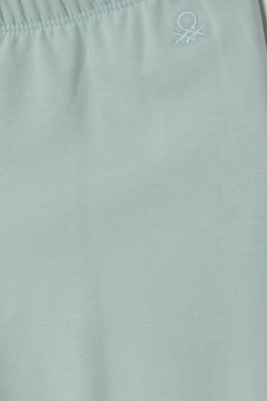 Fete United Colors of Benetton leggins copii 35Q2GF019.P.Seasonal turcoaz