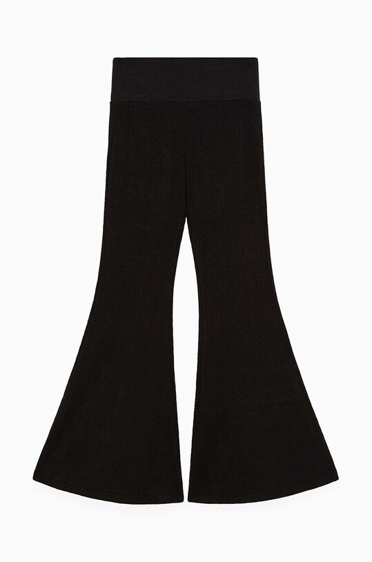 Patrizia Pepe legginsy dziecięce K230 z elastanem czarny 7P0361