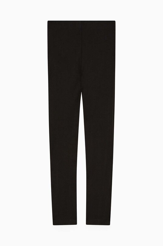 Patrizia Pepe leggins copii A470 tricotaj negru 7P0365