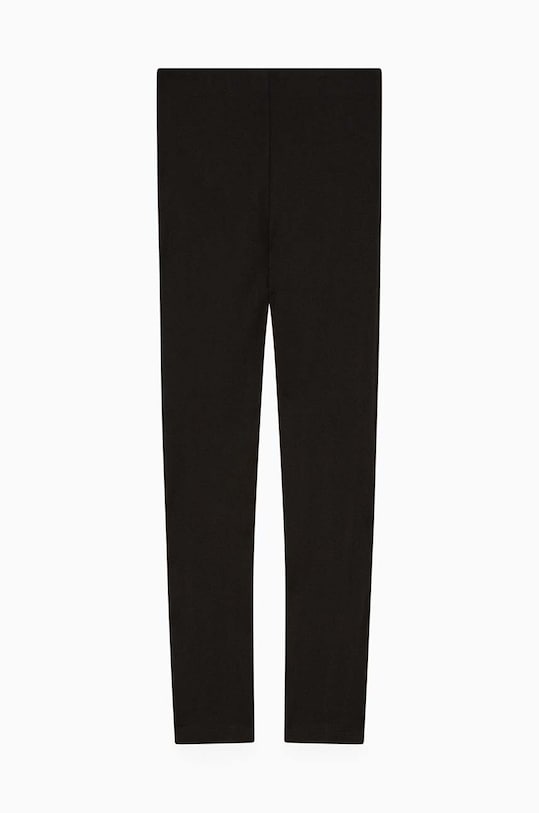 Patrizia Pepe leggins copii A470 tricotaj negru 7P0365