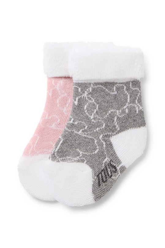 Tous skarpetki dziecięce SSocks 2-pack skarpetki długie różowy SSocks.2101