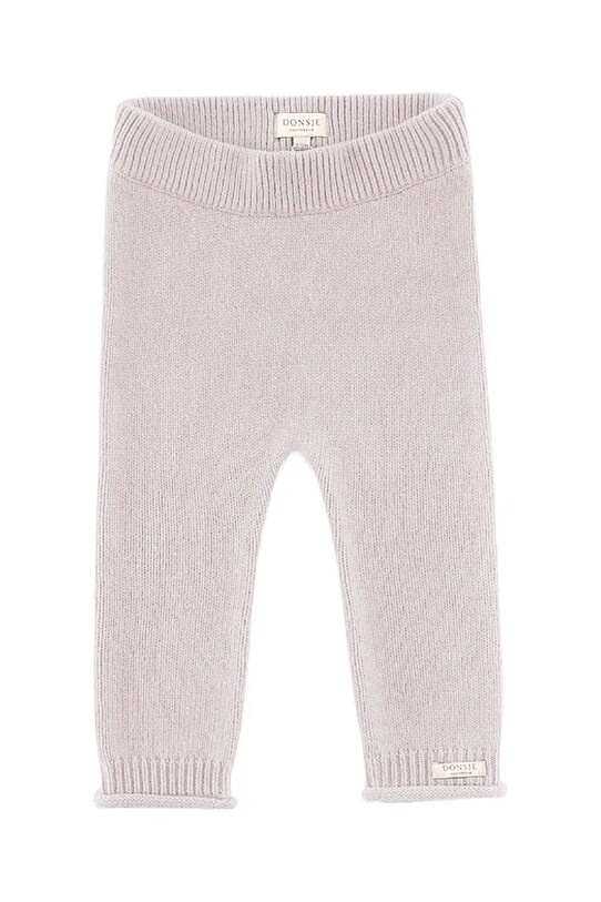 Детские шерстяные леггинсы Donsje Trig Merino Wool Trousers шерсть розовый 3034800.G