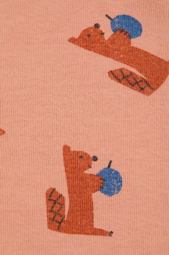 Băieți Bobo Choses leggins copii Hungry Squirrel 224AB055 portocaliu