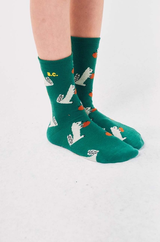 Chłopiec Bobo Choses skarpetki dziecięce Hungry Squirrel 224AI008 turkusowy