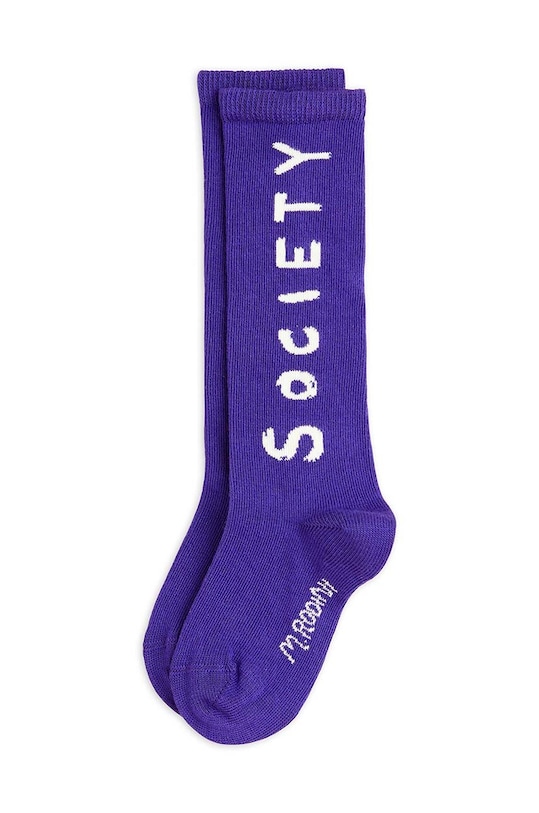 Dětské ponožky Mini Rodini dlouhé ponožky modrá 2476011345