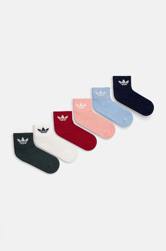 adidas Originals skarpetki dziecięce KIDS SOCK 6-pack skarpetki długie multicolor IY6688