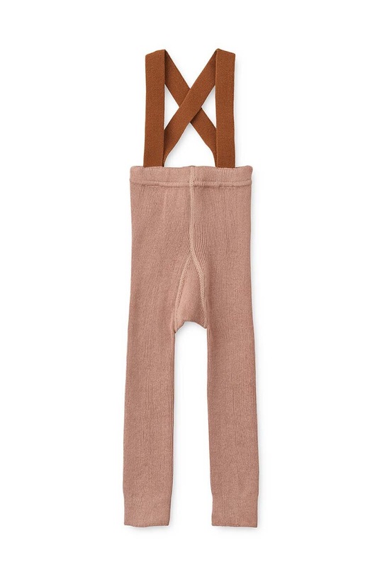 Pamučne tajice za bebe Liewood Cuno Tights LW19162 roza AW24