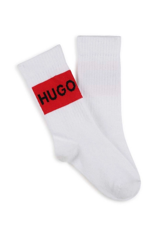 Дитячі шкарпетки HUGO 2-pack G00267. білий AW24