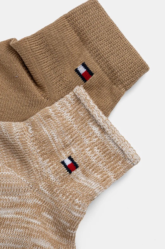 Dječje čarape Tommy Hilfiger 2-pack 701229880.9BYH smeđa AW24