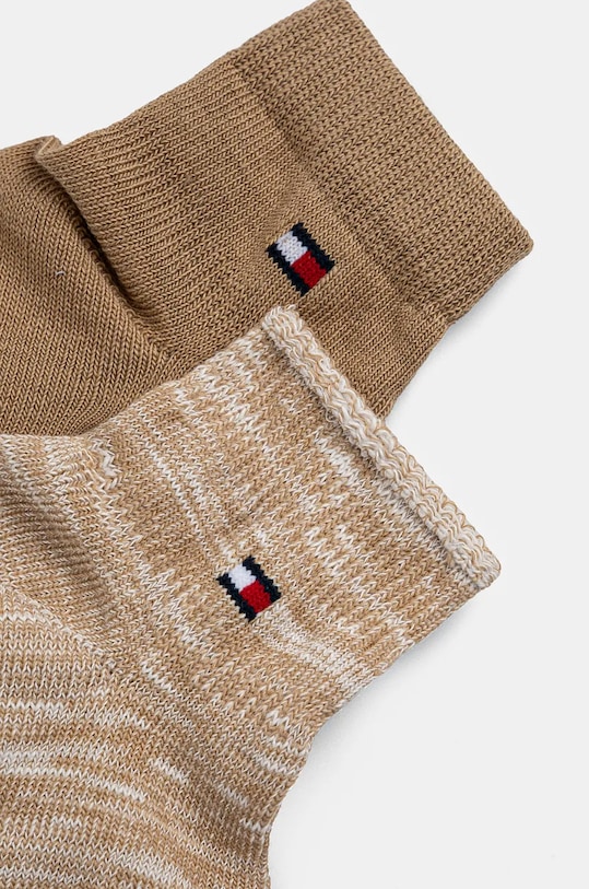 Dječje čarape Tommy Hilfiger 2-pack 701229880.9BYH smeđa AW24