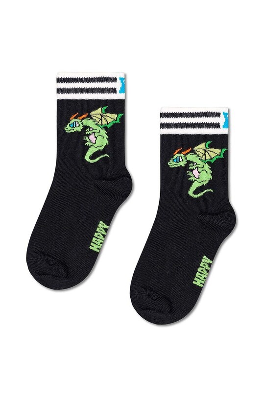 Мальчик Детские носки Happy Socks Kids 2-Pack Dragon Socks 2 шт P001476 зелёный