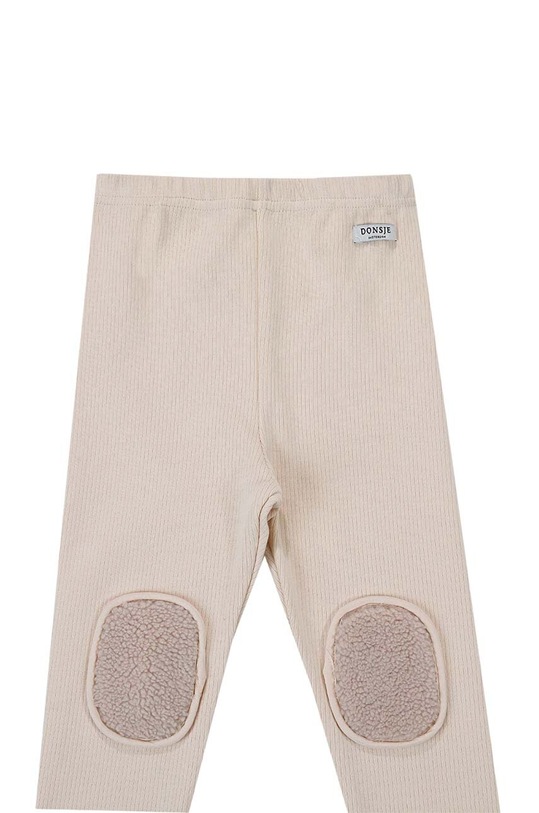 Chłopiec Donsje legginsy dziecięce Keene Leggings 4054300.98.128 beżowy