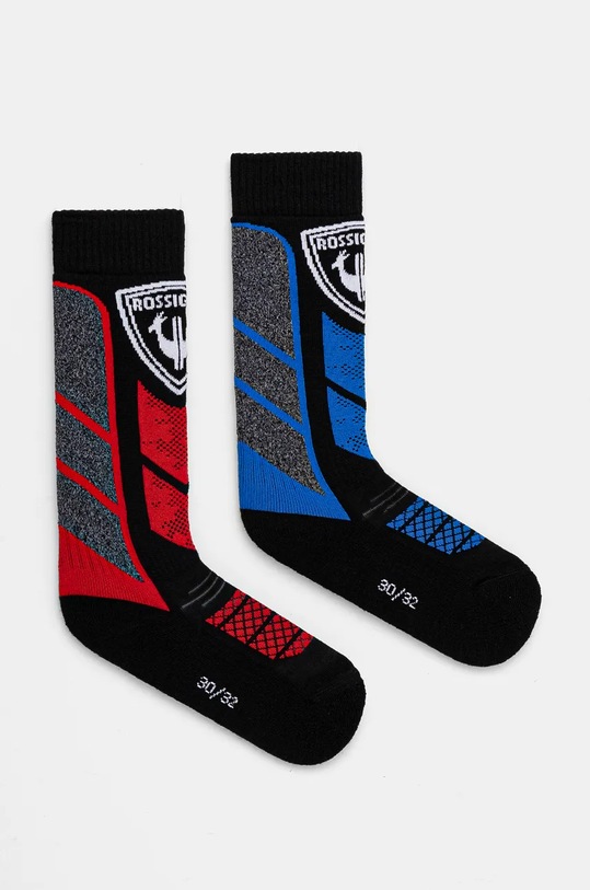 Дитячі шкарпетки Rossignol THERMOTECH 2-pack довгі шкарпетки чорний RLMYX02U