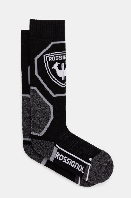 Rossignol sosete din lana pentru copii SPEED CONFORT sosete lungi negru RLNYX01