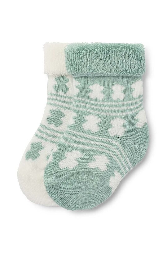 Дитячі шкарпетки Tous SSocks 2-pack довгі шкарпетки зелений SSocks.2104