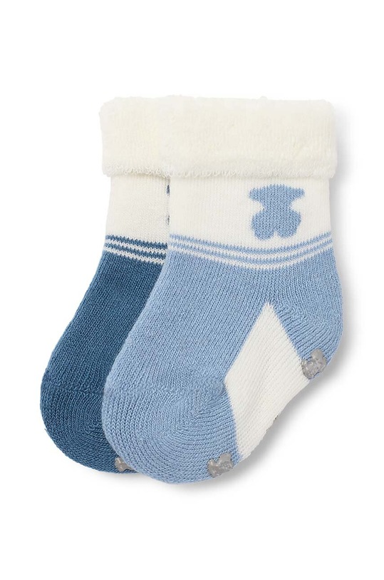 Tous skarpetki dziecięce SSocks 2-pack skarpetki długie niebieski SSocks.2105