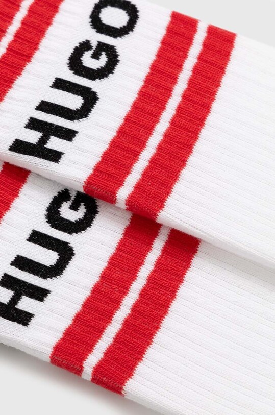 HUGO skarpetki 2-pack 50518610 biały AW24