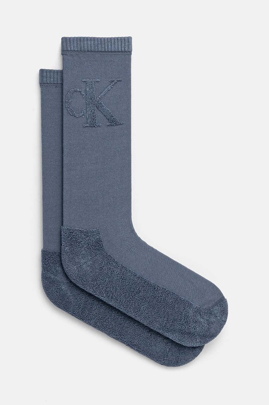 Calvin Klein Jeans skarpetki skarpetki długie niebieski 701230603