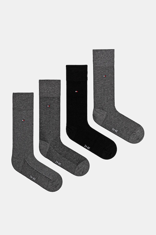 Ponožky Tommy Hilfiger 6-pak jednofarebný viacfarebná 701229781