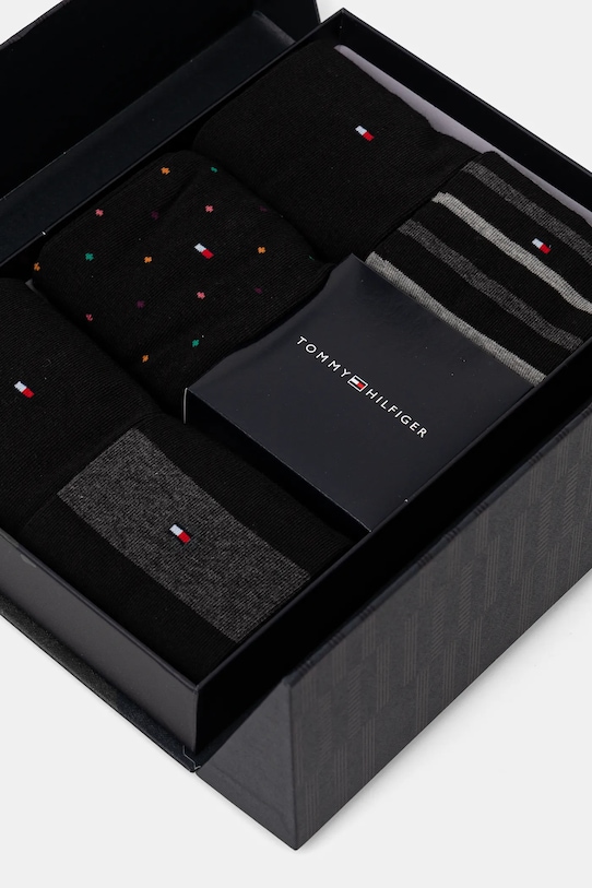 Tommy Hilfiger skarpetki 5-pack 701229782 czarny AW24