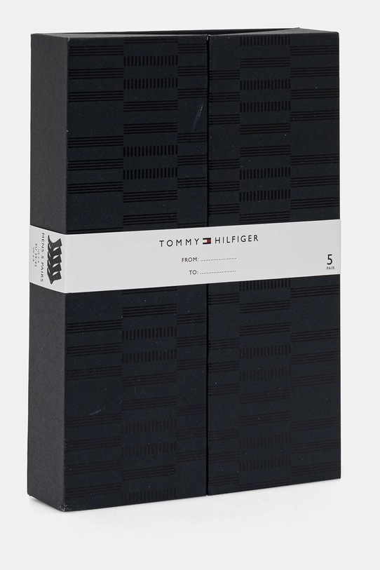 Tommy Hilfiger skarpetki 5-pack czarny 701229782